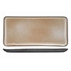 Lerida Desert zandbruin bord 32x15cm  rechthoekig doos à 4