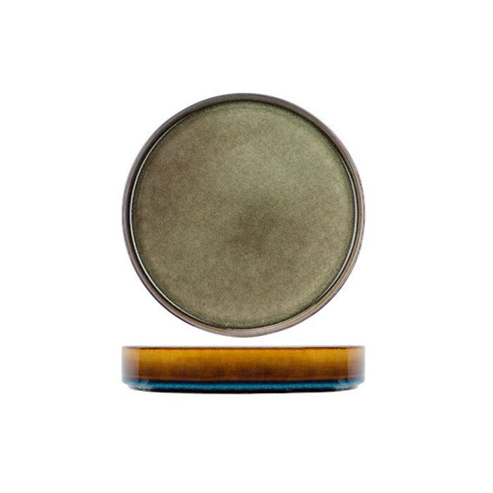 Quintana green bord diep Ø23 H4,3cm doos à 12