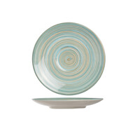 Turbolino blauw schotel Ø17cm v.e. 6 stuks