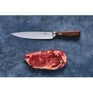 Couteaux & Co vleesmes 20,5cm met walnoten handvat