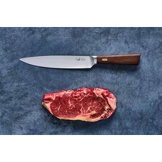 Couteaux & Co vleesmes 20,5cm met walnoten handvat