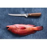 Couteaux & Co fileermes 15cm met walnoten handvat