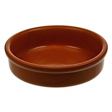 Cosy & Trendy bakje Tapas / Creme Brulee Terra cotta Ø8cm pak à 4