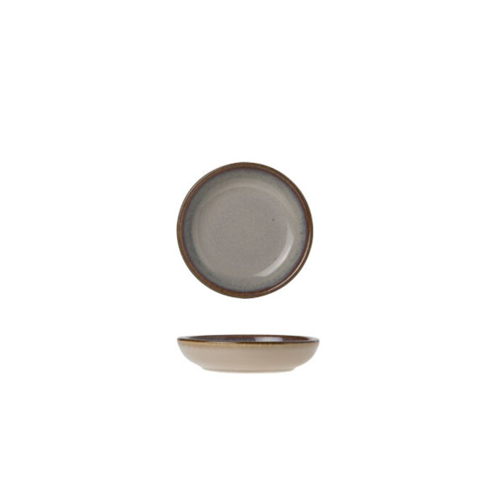 Vigo Joy grijs boterschaal Ø10cm doos à 12