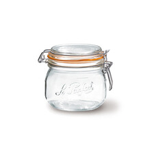 Weckpot / Super inmaakbokaal 0,25ltr Ø7cm doos à 6