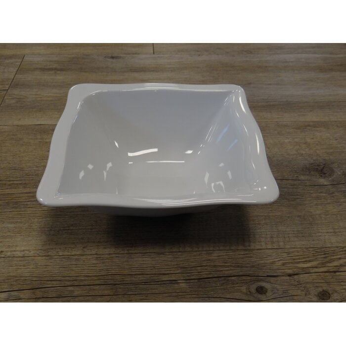 Renaud Ponte schaal 19x19cm /25cm doos à 6 wit hard hotelporseleinRenaud Ponte schaal 15x15cm /20cm doos à 6 wit hard hotelporselein // € 4.62 per stuk