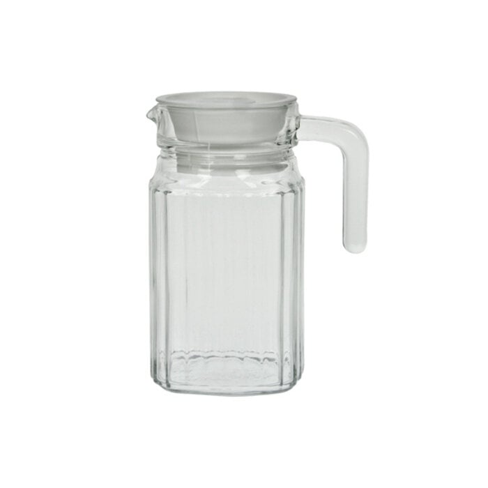 Luminarc Quadro schenkkan glas met deksel 0,5ltr doos à 6