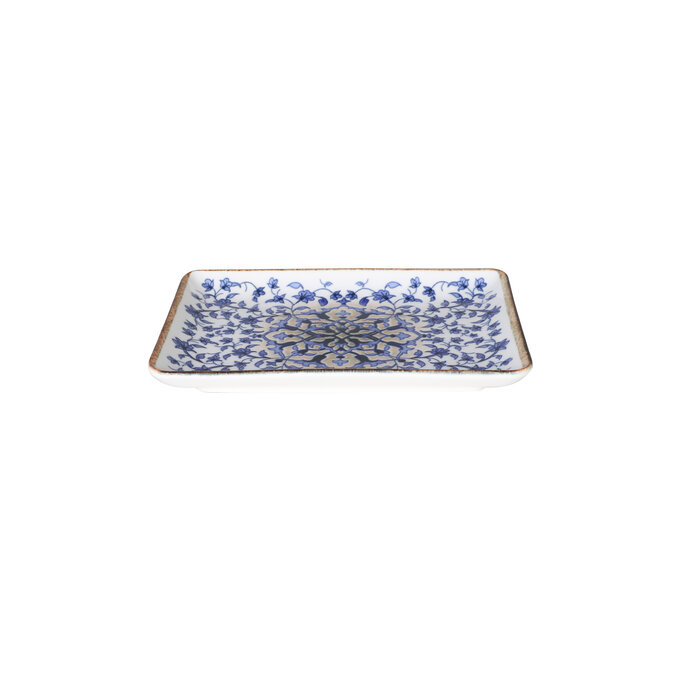 Kütahya Tile Legacy rechthoekig bord 18 x 13 cm doos à 6
