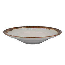 Amber diep bord 27 x 5,65 cm 450 ml doos à 6
