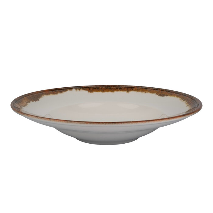 Kütahya Amber diep bord 27 x 5,65 cm 450 ml doos à 6