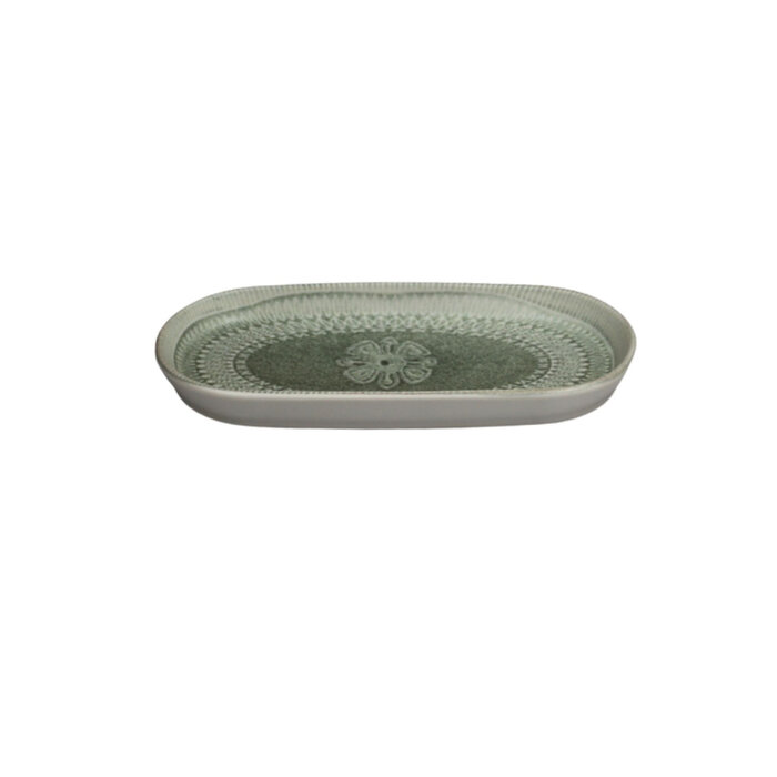 Kutahya Miras ovaal bord 21 x 10 x 2,2 cm 175 ml doos à 6