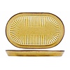 Proof Solas Mustard Ovaal bord 19 x 12,5cm doos à 12