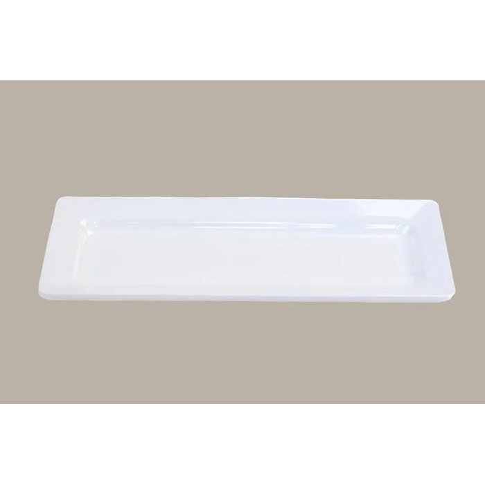Melamine Gastronorm schaal GN 1/4 26,6x16,2cm beige gespikkeld 80081 doos à 6