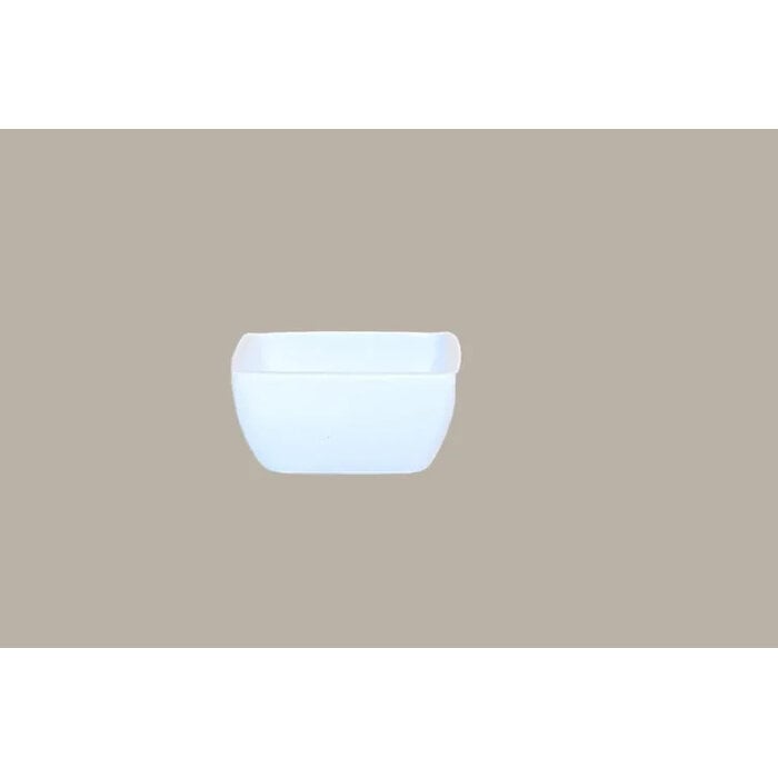 Melamine Sauskom / Amuseschaal vierkant 5,8cm beige gespikkeld 80081 doos à 72