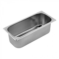 Ijs uitschepbak  36x16,5cm – 5,400 l – roestvrijstaal 18/10