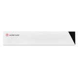 Mesbeschermer breed, tot 26cm, 27x5cm, grijs 9920-6