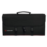Messenfoudraal roltas met slot polyester leeg 18 delig 7379