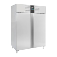 Vrieskast rvs 2 deurs
