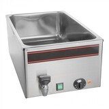 Bain Marie rvs met aftapkraan