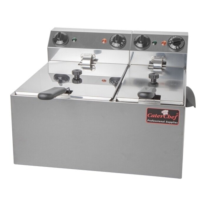 Friteuse rvs 4+6ltr