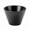 Graphite kom conisch 400 ml – per 6 stuks