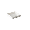 Q Fine China vierkant bakje 10 cm – per 6 stuks