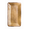 Rustico Q Authentic Stone Brown bord rechthoekig 27,5 x 15,5 cm – per 6 stuks