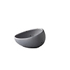 Tinto kom schuin mat grijs S 8,9 cm – per 6 stuks