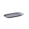 Tinto serveerbord ovaal mat grijs 30 x 15 cm – per 6 stuks