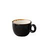Q AUTHENTIC Jersey koffiekop stapelbaar bruin 160 ml – per 6 stuks