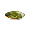 Q AUTHENTIC Jersey bord rond diep groen 23,5 cm – per 6 stuks