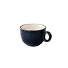 Q AUTHENTIC Jersey latte koffiekop stapelbaar blauw 350 ml – per 6 stuks
