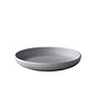 Tinto bord rond diep mat grijs 26,5 cm – per 12 stuks