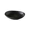 Chameleonbord diep zwart met blauwe spikkels 24 cm – per 4 stuks