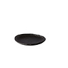 Oyster bord zwart 16 cm – per 4 stuks