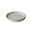 Japan bord laag wit 23 cm – per 6 stuks