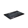 Q AUTHENTIC Sakura bord rechthoekig blauw 25,7 x 16,7 cm – per 4 stuks