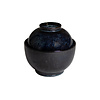 Q AUTHENTIC Sakura kom met deksel blauw 13 x 8 cm 600 ml