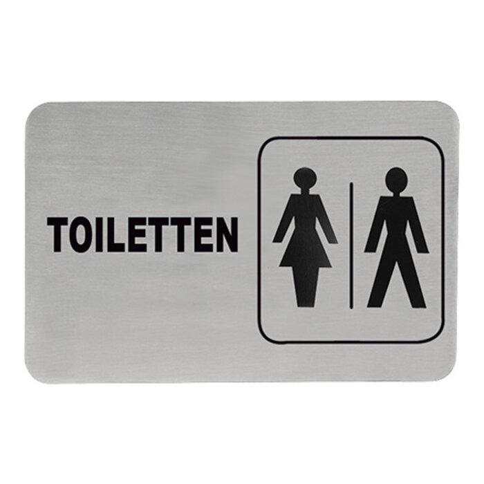 Emga Infobord – roestvrijstaal