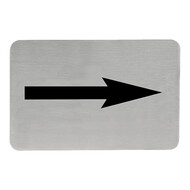 Infobord – roestvrijstaal
