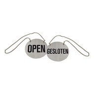 Infobord – roestvrijstaal – 13,0 cm