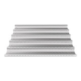 Stokbrood rooster – 60x40cm – aluminium (Al)