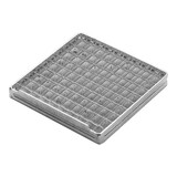 Inzet mesrooster – 10x10mm – vertind