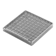 Inzet mesrooster – 10x10mm – vertind