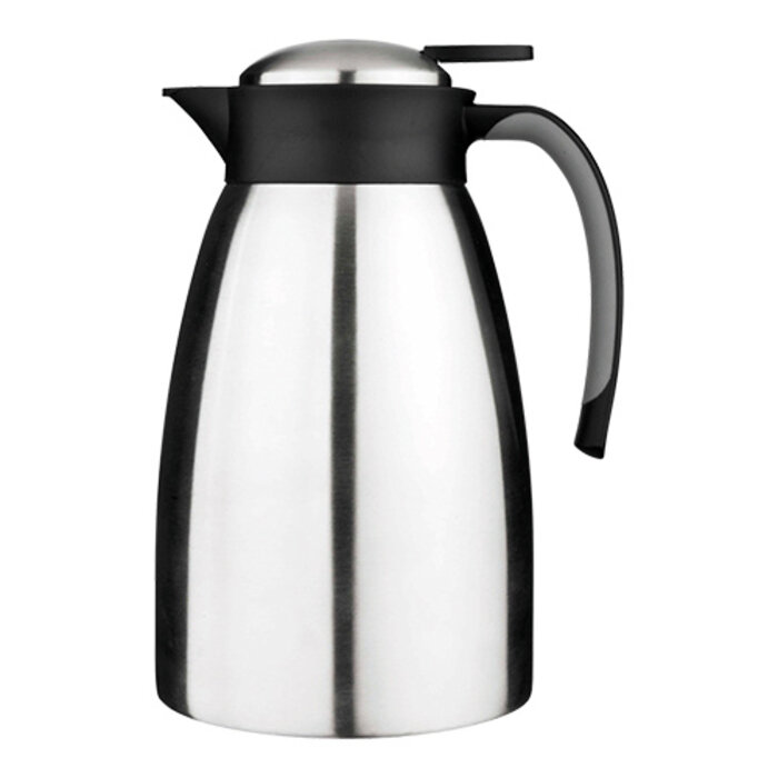Helios Isoleerkan – 1,0L – roestvrijstaal – zwart