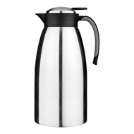 Isoleerkan – 1,5L – roestvrijstaal – zwart