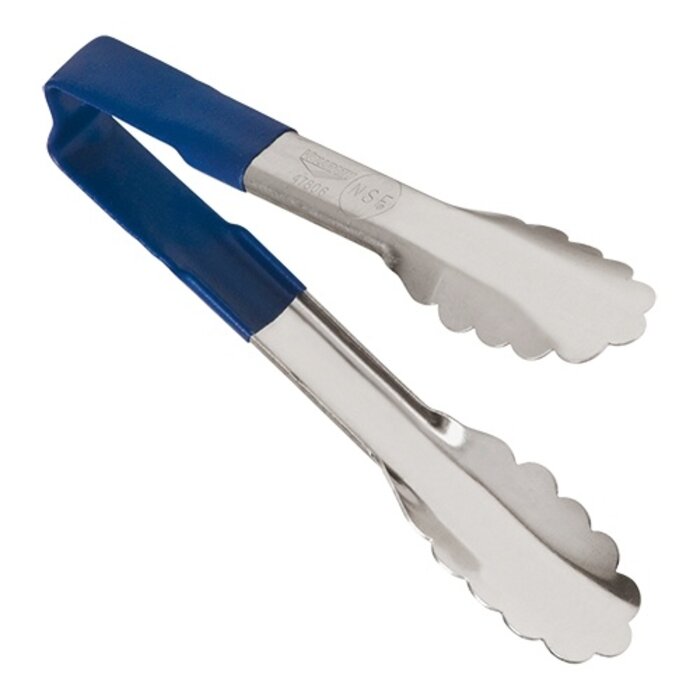 Vollrath Serveertang – L.15,0cm – roestvrijstaal – blauw