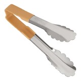 Serveertang – L.15,0cm – roestvrijstaal – beige