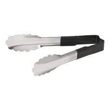 Serveertang – L.24,0cm – roestvrijstaal – zwart