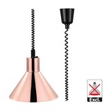 Warmhoudkap – koper – metaal – 26,7 cm